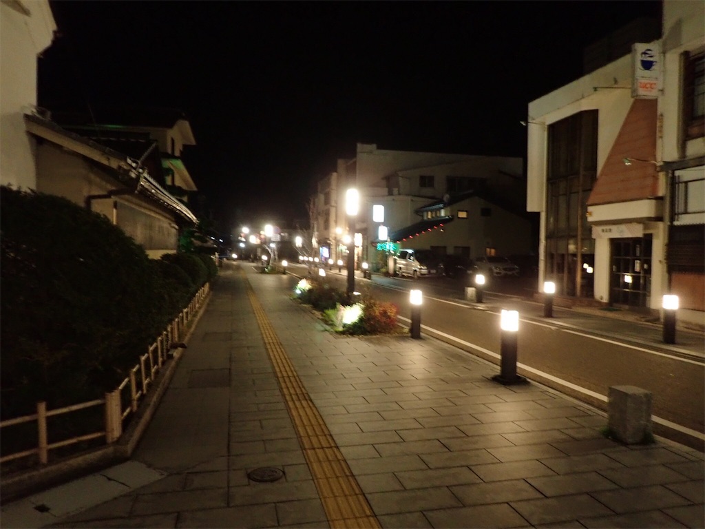 あわら温泉 道