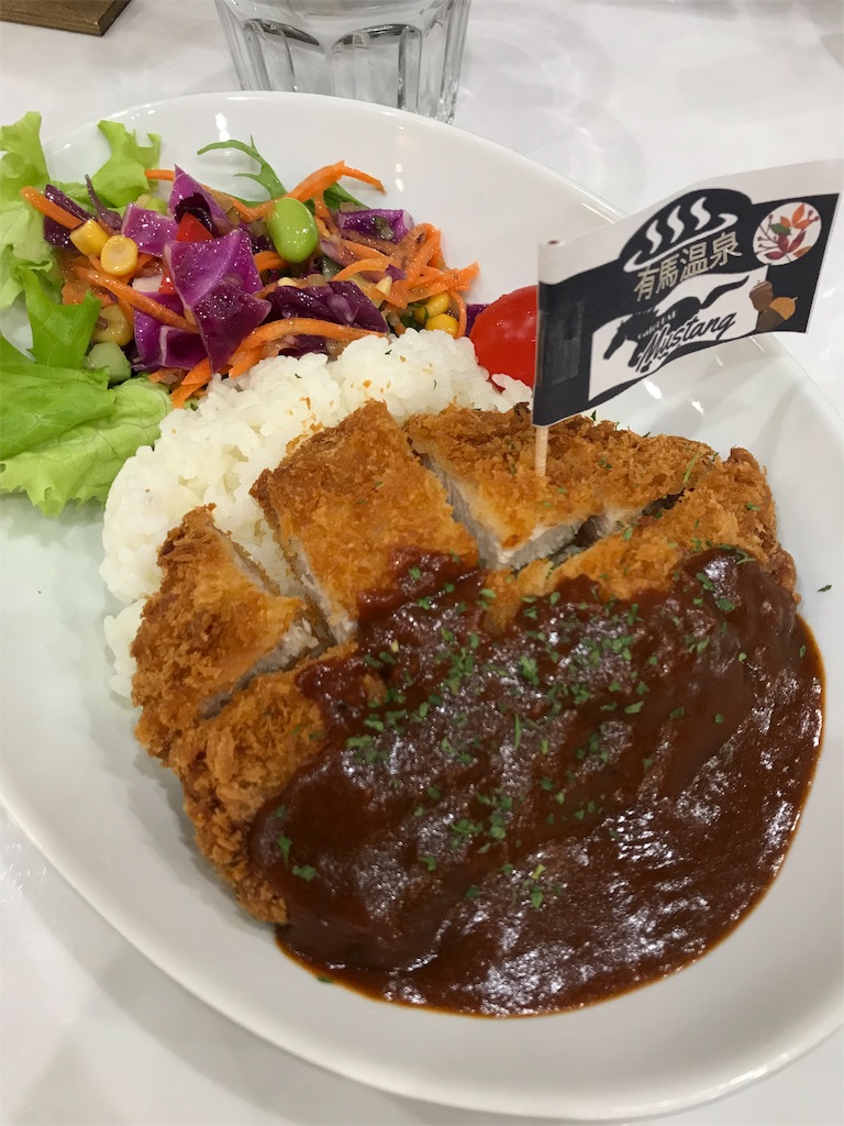 マスタング 豚カツめし