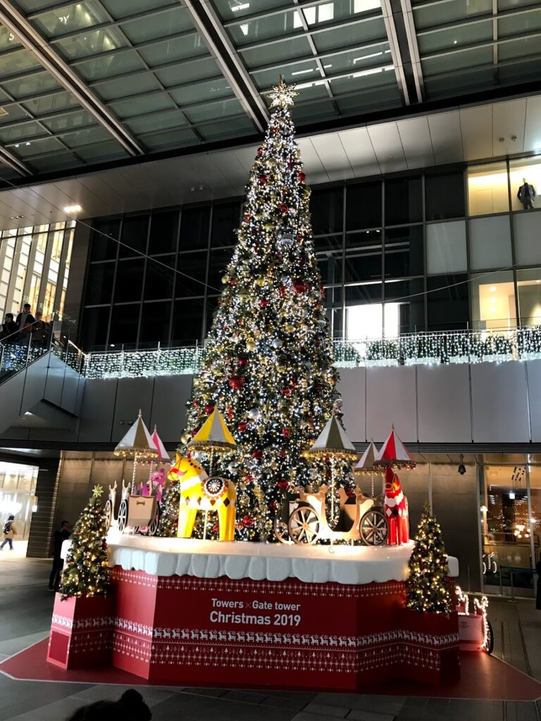 名古屋駅のクリスマスツリー