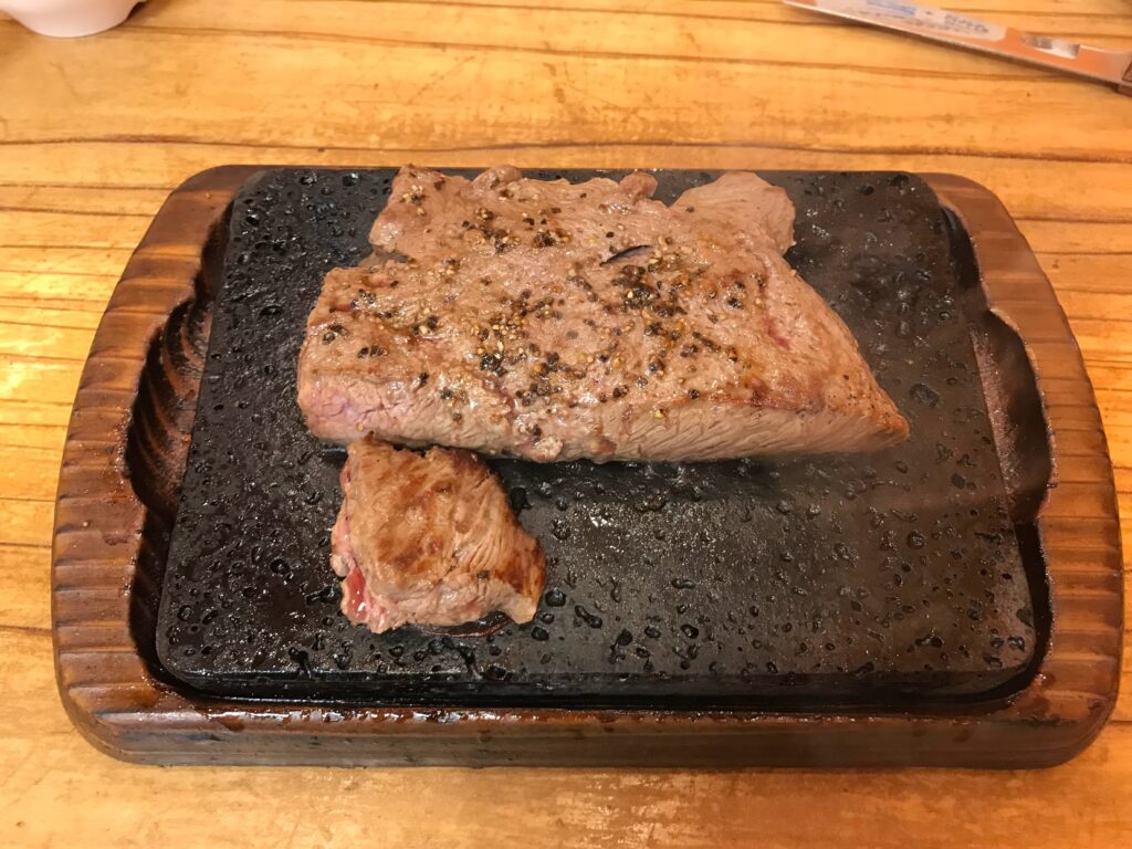 やっぱりステーキ ミスジステーキ