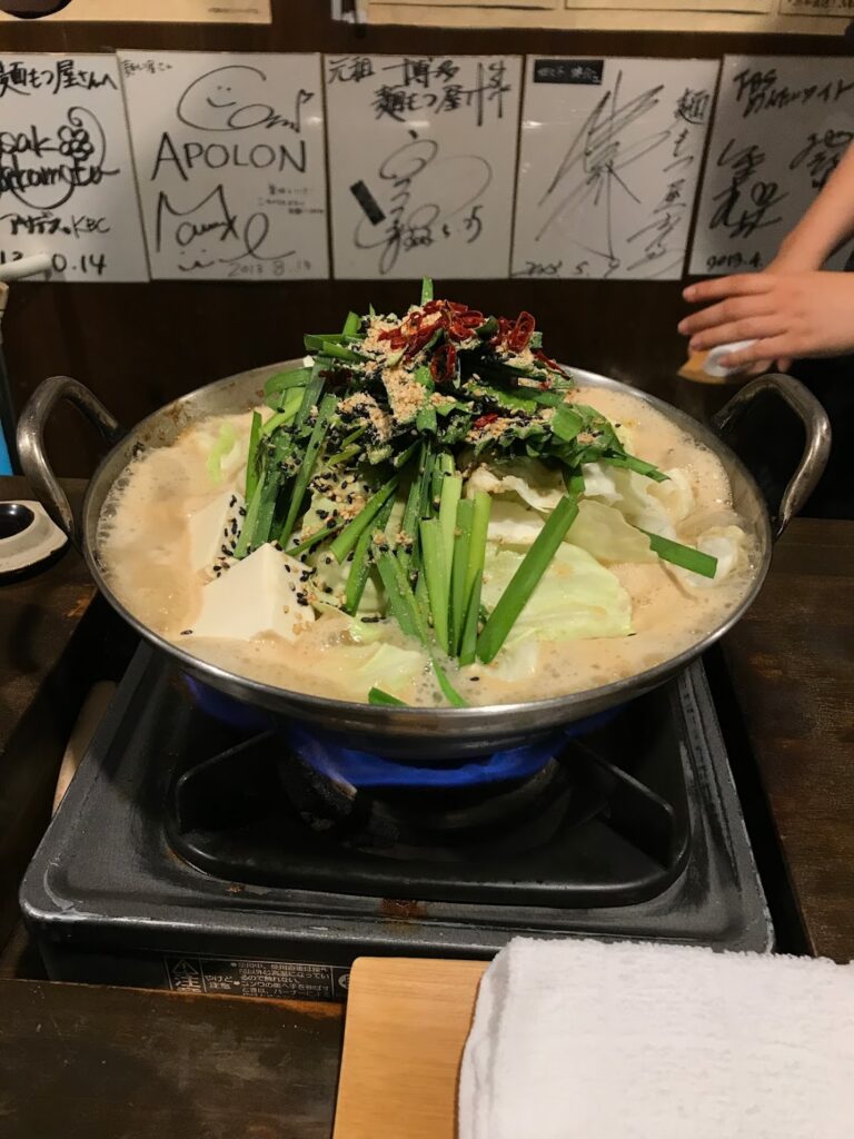 元祖博多麺もつ屋 　もつ鍋