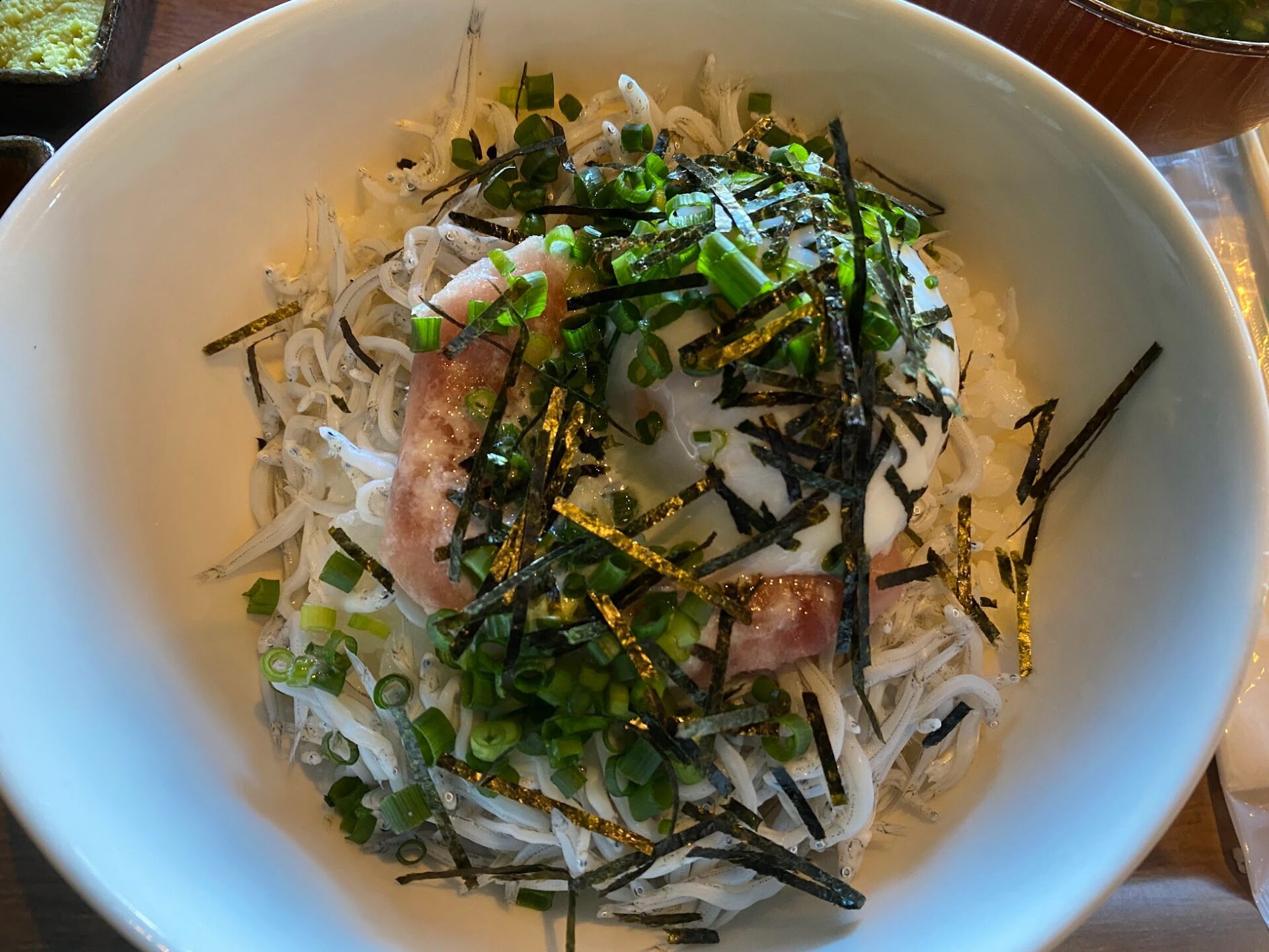 しらすネギトロ丼