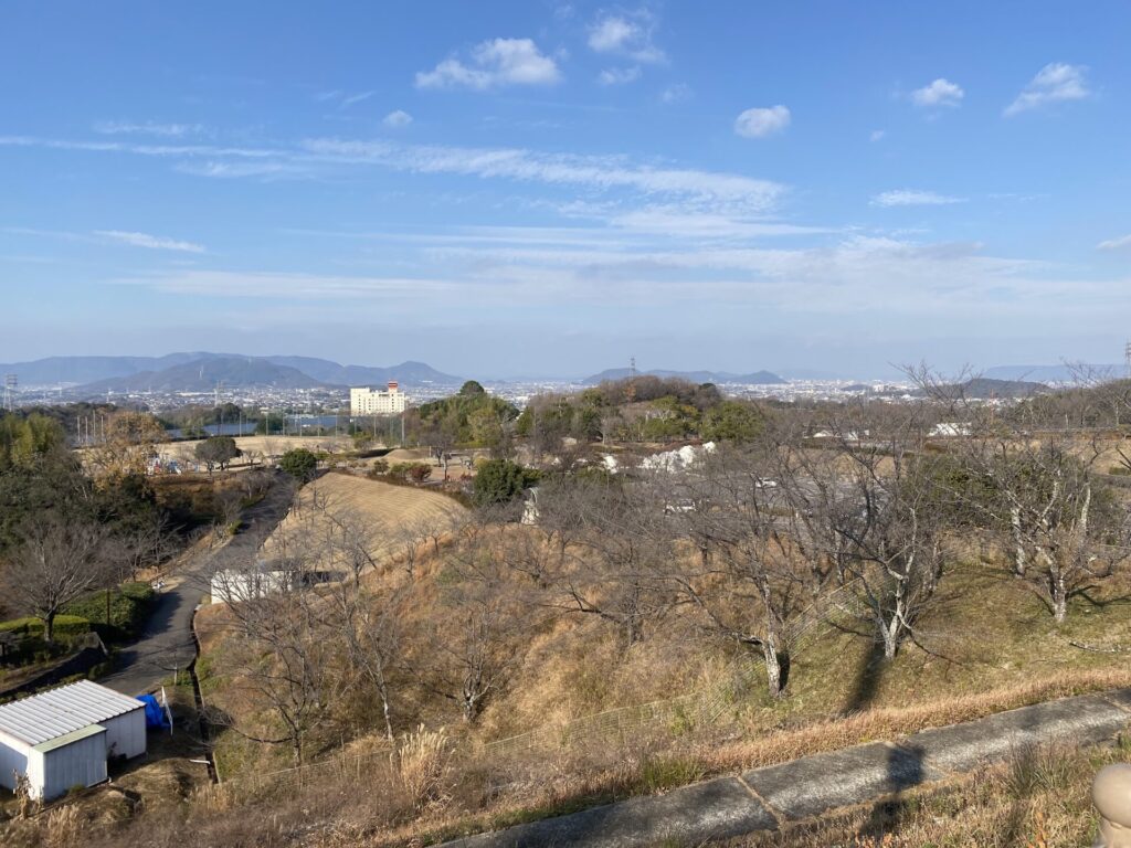 高松空港付近の景色