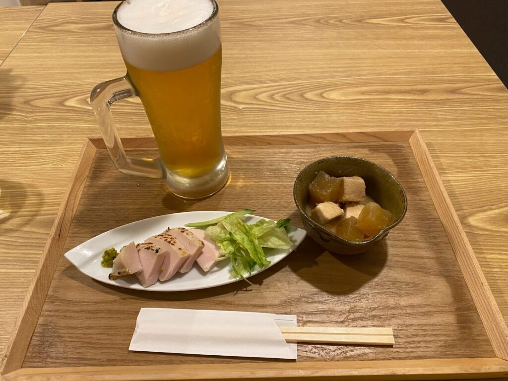 ルーマプラザ　おつまみとビール